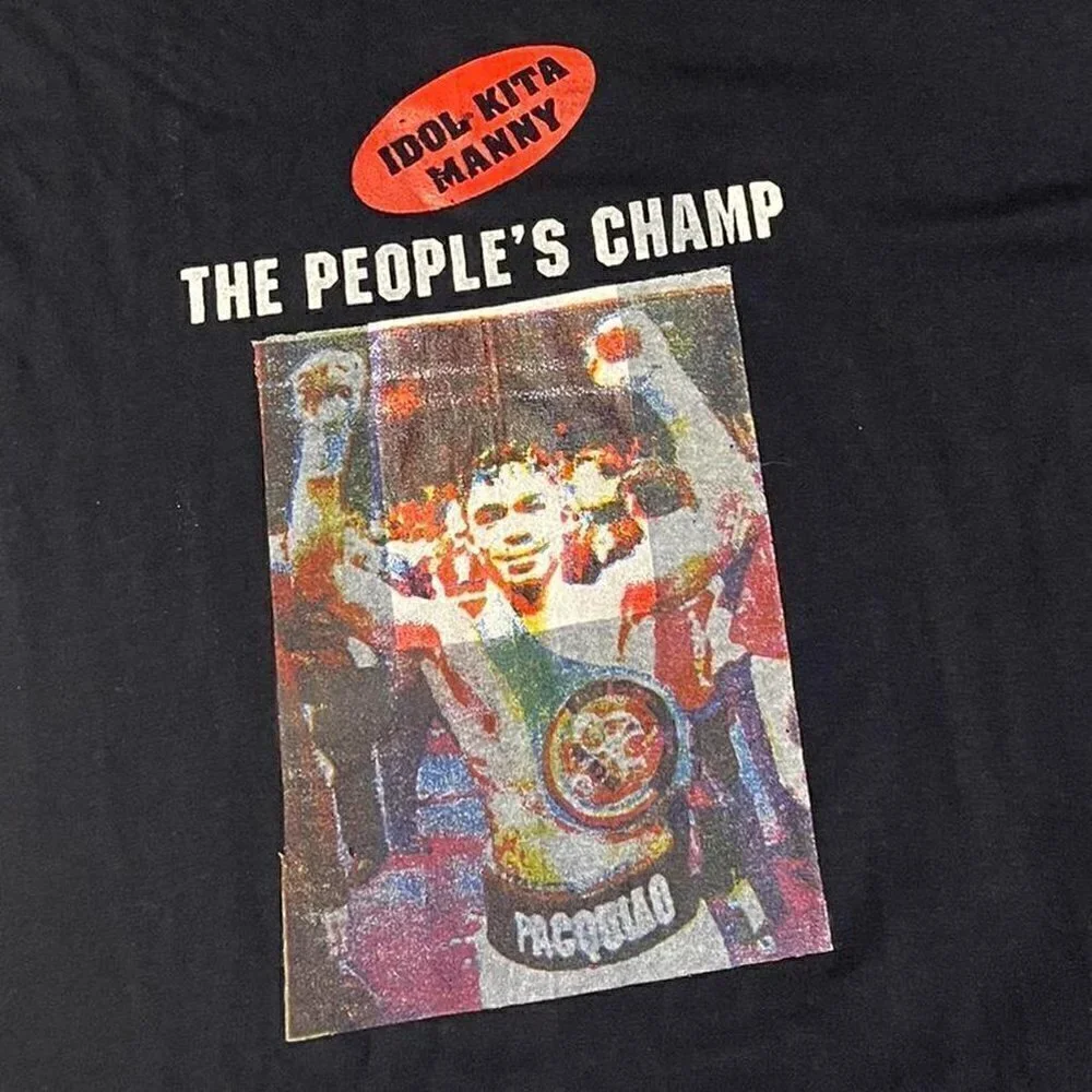 Vintage Manny Pacquiao Fight Shirt BOXING - Picture 4 of 7